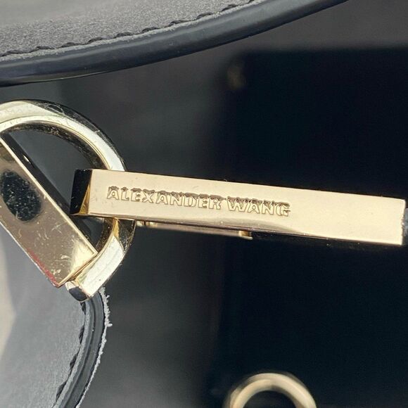 NEW Alexander Wang Chastity Leather and Suede Tote Bag - Picture 11 of 12